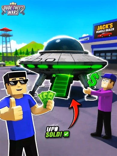Selling UFO in Sasti Gta 5 #dudetheftwars #gaming #shorts