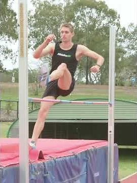 High Jump | #3 Drills & Progressions: Scissor technique - Bar clearance from a short run up