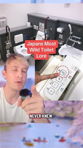 Wes Mathur | Things I bet you didn’t know about Japan bathrooms #travel #japan #highqualitycontent #anime #greenscreen | Instagram