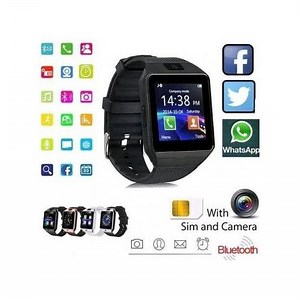 Smart2030 W007 Black Fitness and Call Bluetooth Smartwatch with SIM Card and Sleep Alerts