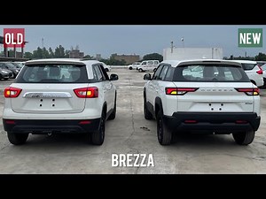 New Brezza v/s Old Vitara Brezza 🔥 2022 Maruti Suzuki Brezza Vxi - Old v/s New Model - Comparison!