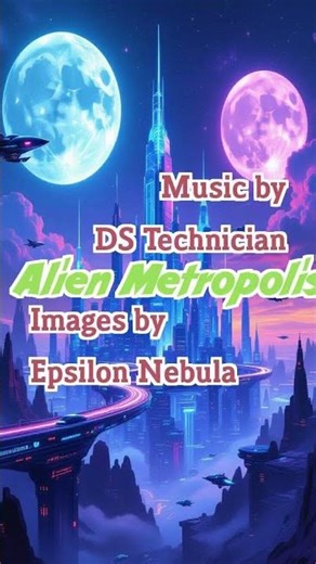 Alien Metropolis BH11 #aliens #scifi #sciencefiction