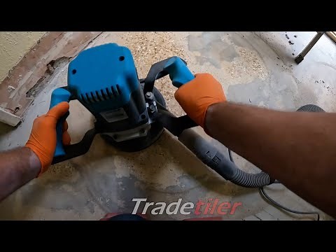 See How Easy our Concrete Floor Grinding Machine Works