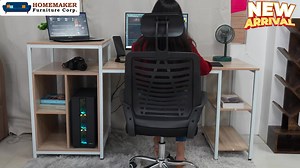 💻 Upgrade Your Workspace in Style with the HEMLOCK COMPUTER DESK — Only ₱3,990! ✨ ✅ Built-in storage shelves for better organization ✅ Main frame shelf for extra stability ✅ Adjustable feet pads for a perfect fit 🛒 Shop now at Homemaker Furniture, Mandaue — or order online! 🌐 www.homemakerfurniture.com 📜 DTI Fair Trade Permit No. FTEB-237583 Series of 2025 👉 VISIT ANY OF OUR 3 CEBU BRANCHES: 🏢 MANDAUE CITY M1 Business Center, Ouano Ave., North Reclamation Area (Across Café Racer) 📞 (032) 