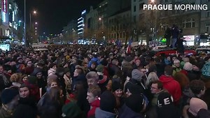 17K views · 493 reactions | Thousands of Czechs protested in Prague tonight after parliament endorsed a Communist party lawmaker to head oversight of the police despite his past in a communist-era special unit | Prague Morning | Facebook