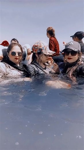 Enjoying a Fun Day at the Beach with Friends