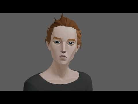 Quick Head Turn - 3D Animation Test