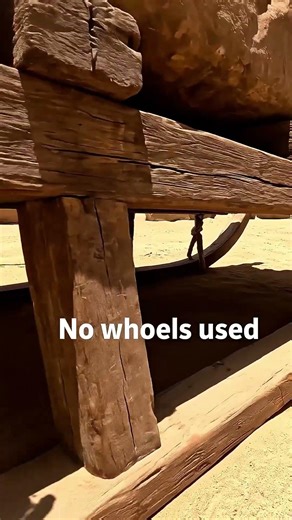 How Ancient Egyptians Moved Massive Stones Without Machines #ancientegypt #pyramidsofegypt