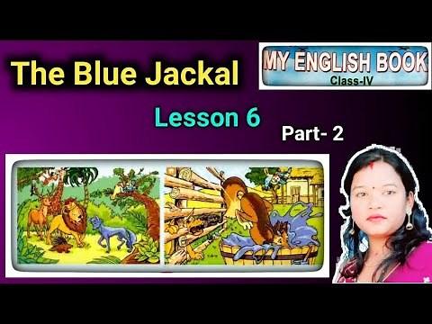 Class 4 english lesson 6 odia medium question answer the blue jackal- Part 2 | osepa class 4