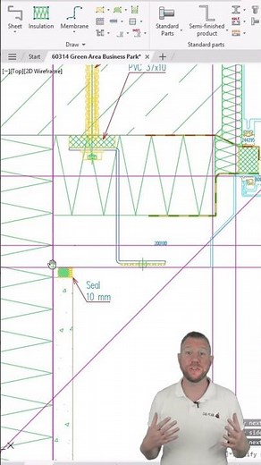 ATHENA for AutoCAD: How to create sheet metal sections - Faster and more accurately.