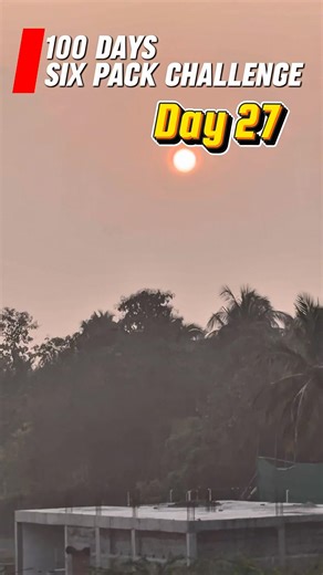 Day 27 / 100 Six Pack Challenge 🔥 | Daily Abs Workout | Body Transformation Journey #sixpackabs