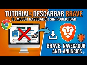 No mas anuncios, Gratis con Brave
