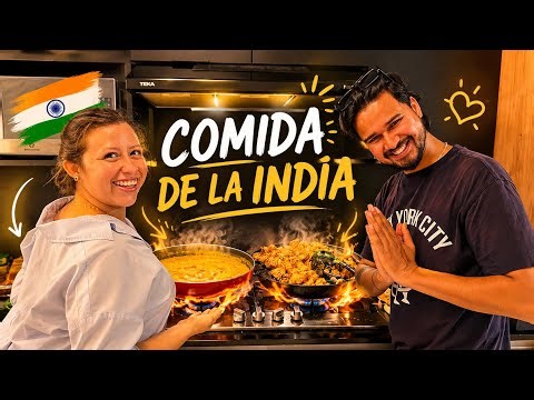 LAKY COOKS INDIAN FOOD FOR US IN EL SALVADOR