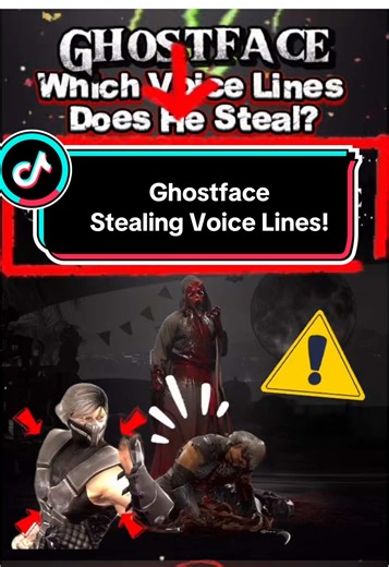 Ghostface’s voice recorder is such a cool detail in MK1. #foryoupage | mortal kombat