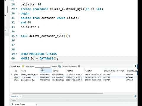 MySQL Stored Procedure & User Defined Function (UDF) | Complete Tutorial with Practical Examples |