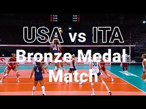 U.S. Women's National Team | 2022 FIVB Women's World Championship | Bronze Medal Match