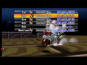 playing mario kart wii attempting fast staff ghosts