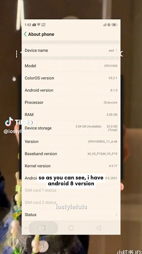 iOS Messenger App with iOS Emoji Notes on Android 8