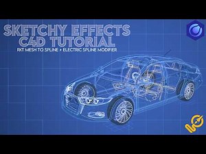 Hand-drawn looks in Cinema 4D