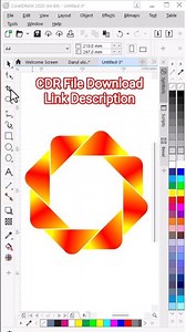 Logo Design In CorelDRAW CDR File Upload #Qadriprintingpress#Qadripress#Computerclass#indesigning