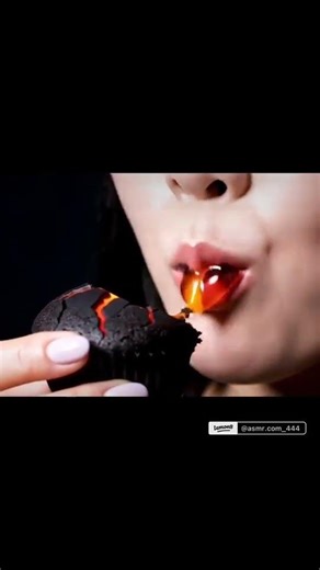 ai eating lava muffins #ai #asmr #mukbang #lavamukbang