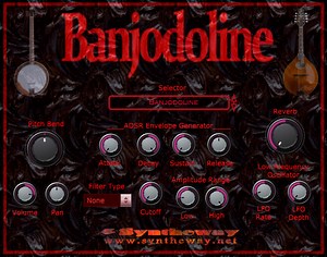 Banjodoline Virtual Banjo and Mandolin by Syntheway Virtual Musical Instruments - Banjo Plugin VST VST3 Audio Unit
