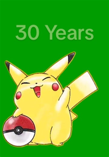 Has it been 30 years already? ❤️ yep, Pokémon turning 30 soon 😭 Nintendo and Game Freak THANK YOU SO MUCH 🫡🫡 #pokemon #fyp #fypシ #nintendo #pikachu