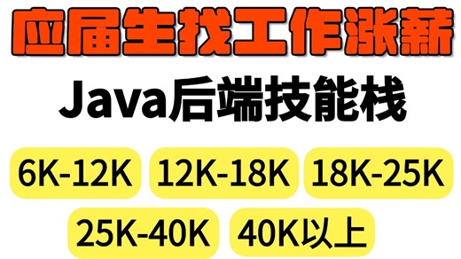 应届生就业找工作涨薪：走Java后端方向（阿里P5-P8职级）每阶段应掌握哪些技能栈？