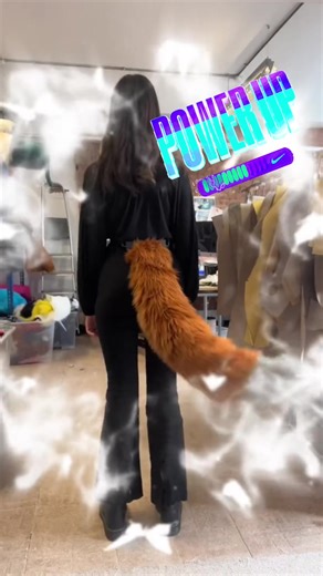 CHOOSE YOUR TAIL POWERUP! 💪⚡ Make your choice in the comments below! Which one would you choose? Check out these new custom cosplay tails that can come with special powers 🤣! Get Supaspeedy or Mega Cute and embark on the ultimate tail-wagging showdown! 🦊 _______________ You can easily control, customise, and command your tail with our easy-to-use free app, on Android and iPhone - let your imagination run wild with the incredible moves and modes it offers! 📲🎠 Our fursuit tails are are great 