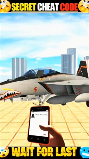 Fighter Jet Cheat Code 😱💥 Indian Bikes Driving 3d #shorts #viral