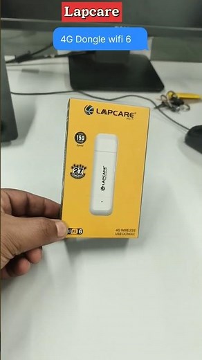 LAPCARE 4G USB Wifi Dongle WIFI 6 ax, Unboxing, wireless