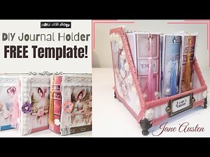 FREE Project: Journal Holder + Mini Journal Tutorial!