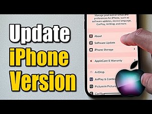 How to Update iPhone to Latest Version of iOS (Software Update)