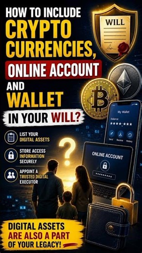 How to Include Crypto, Online Accounts & Wallets in Your Will (Most People Forget This!)