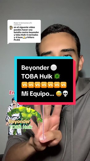 Beyonder vs. TOBA Hulk: ¡El Combate Épico de Superhéroes!