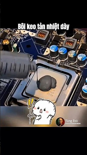 Bôi keo tản nhiệt dày: Sai lầm hủy hoại CPU!