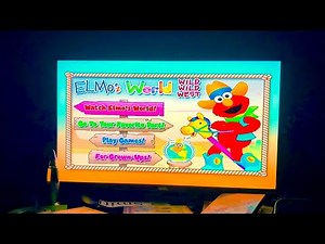 Elmo’s World Wild Wild West 2001 DVD Menu Walkthrough