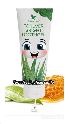 Forever Bright Toothgel 🦷 Aloe Vera & Propolis for a Fresh, Healthy Smile (English)