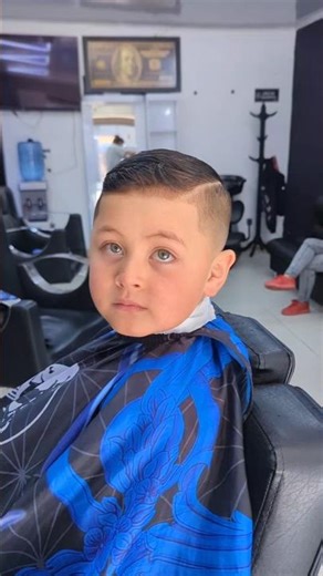Corte de pelo para niño moderno ✂️ #barbero #sogamoso #cortedepelo #niños #fade