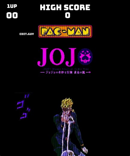 Giorno #edit #virale #fyp #pacman#jojo