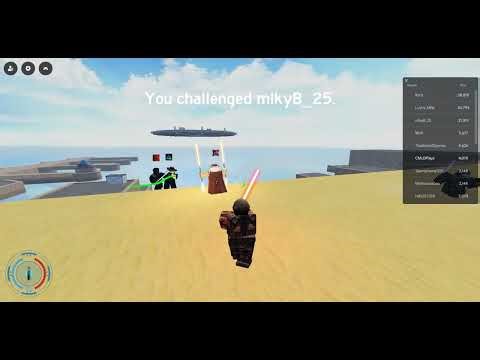 Saber Showdown Rampage #starwars #lightsaber #fighting #roblox #longform #video #gaming #youtube