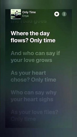 #enya #lyrics #onlytime #newage #sadsong #lovesong #newmusic