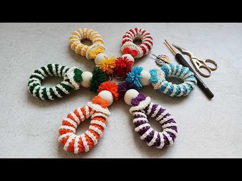 How to Crochet a Clown Keychain 🤡 | Cute and Easy DIY Tutorial