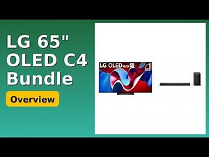 REVIEW (2026): LG 65" OLED C4 Bundle. Features.