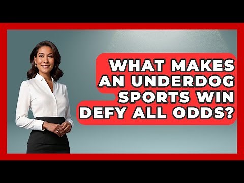 What Makes An Underdog Sports Win Defy All Odds? - Moments That Changed Everything