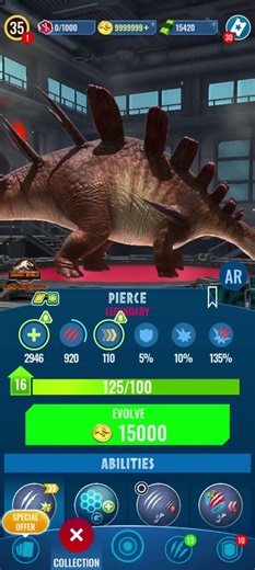 PIERCE UNLOCKED! Jurassic World Alive 🔓