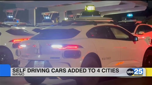 Waymo self-driving cars added to 4 cities - ABC Columbia