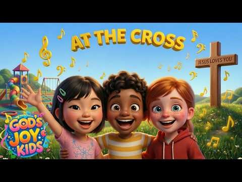 At The Cross (Where I First Saw The Light)| Christian Song for Kids | Bible Worship Fun & Learning