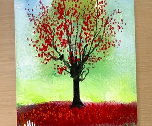 Easy Tree Acrylic Painting for Beginners | MAY Art.