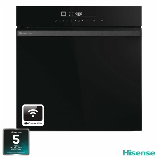 Hisense Hi6 BlackLine HO66FAPizzaChef Electric Pyrolytic ...